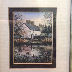 DEBORAH REHMAT MINIATURE WATERCOLOR PRINT